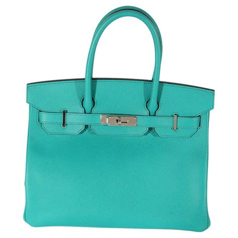 Hermès Birkin 30 Epsom Blue Paon 